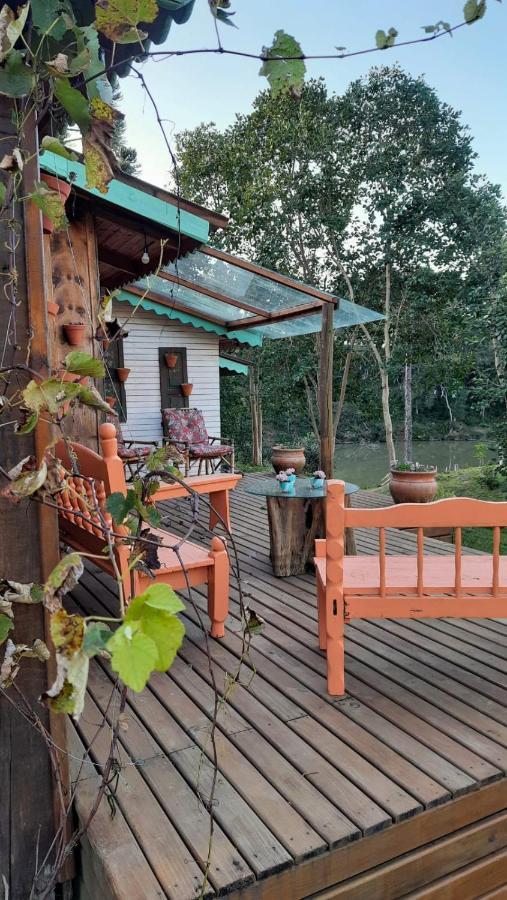 Sítio Recanto da Guarda - Cabana Araucária Bom Retiro (Santa Catarina) Exterior foto
